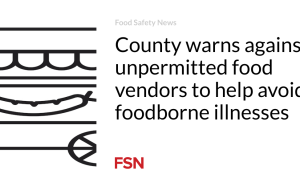 County memperingatkan terhadap penjual makanan yang tidak memiliki izin untuk membantu menghindari penyakit bawaan makanan
