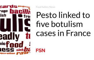 Pesto dikaitkan dengan lima kasus botulisme di Prancis