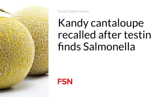 Blewah Kandy teringat setelah pengujian menemukan Salmonella