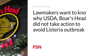 Anggota parlemen ingin tahu mengapa USDA, Boar’s Head tidak mengambil tindakan untuk menghindari wabah Listeria