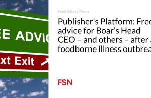 Platform Penerbit: Saran gratis untuk CEO Boar’s Head – dan lainnya – setelah wabah penyakit bawaan makanan