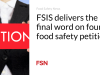 FSIS menyampaikan keputusan akhir atas empat petisi keamanan pangan