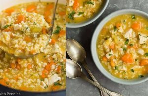 Sup Ayam dan Nasi – Habiskan Dengan Uang