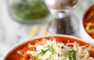 Sup Lasagna CrockPot {Keju & Lezat}