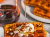 Wafel Labu – Habiskan Dengan Uang
