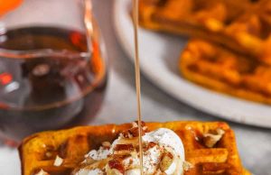 Wafel Labu – Habiskan Dengan Uang