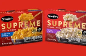Stouffer’s Nestlé meluncurkan produk pertama yang disimpan di rak dengan makaroni dan keju
