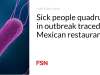 Orang yang sakit meningkat empat kali lipat dalam wabah yang disebabkan oleh restoran Meksiko