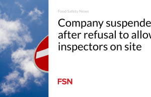 Perusahaan ditangguhkan setelah menolak mengizinkan inspektur berada di lokasi