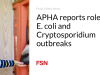 APHA melaporkan perannya dalam wabah E. coli dan Cryptosporidium