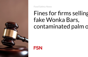 Denda bagi perusahaan yang menjual Wonka Bar palsu dan terkontaminasi minyak sawit