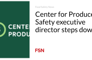 Direktur eksekutif Center for Produce Safety mengundurkan diri
