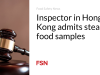 Inspektur di Hong Kong mengaku mencuri sampel makanan