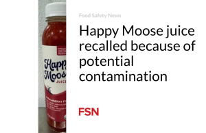 Jus Happy Moose ditarik kembali karena potensi kontaminasi