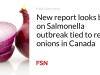 Laporan baru meninjau kembali wabah Salmonella yang terkait dengan bawang merah di Kanada