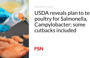 USDA mengungkapkan rencana untuk menguji Salmonella, Campylobacter pada unggas; termasuk beberapa pengurangan