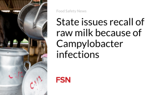 Negara mengeluarkan penarikan susu mentah karena infeksi Campylobacter