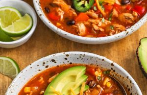 Sup Ayam Enchilada – Habiskan Dengan Uang