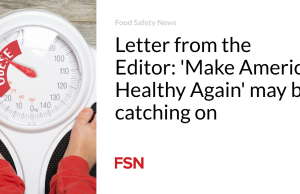 Surat dari Editor: ‘Membuat Amerika Sehat Kembali’ mungkin sedang populer
