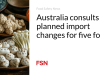 Australia berkonsultasi mengenai rencana perubahan impor untuk lima jenis makanan