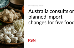 Australia berkonsultasi mengenai rencana perubahan impor untuk lima jenis makanan