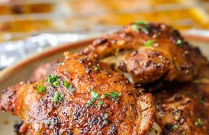 Paha Ayam Panggang Renyah – Habiskan Dengan Uang