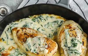 Ayam Krim dan Bayam – Habiskan Dengan Uang