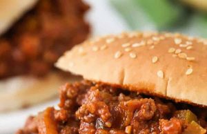 Resep Sloppy Joe – Habiskan Dengan Uang