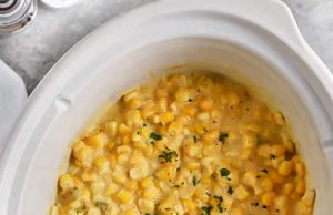 Crock Pot Krim Jagung – Habiskan Dengan Uang