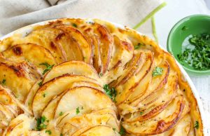 Potatoes Au Gratin – Habiskan Dengan Uang