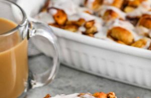 Casserole Roti Panggang Perancis Gulungan Kayu Manis