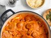 Ravioli with Tomato Cream Sauce