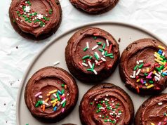 Chocolate Frosted Cookies