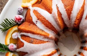 Cranberry Orange Bundt Cake