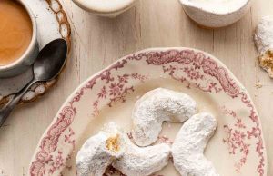 Almond Crescent Cookies