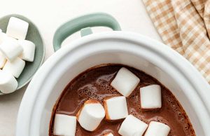 Decadent Slow Cooker Hot Chocolate