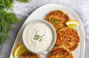 Salmon Patties – Habiskan dengan uang