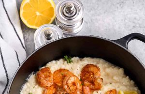 Risotto Udang – Habiskan dengan uang