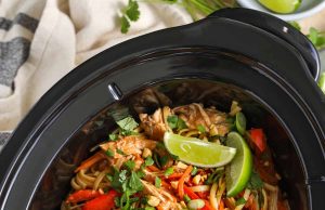 Mie Kacang Ayam Slow Cooker