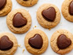 Peanut Butter Valentine’s Day Cookies