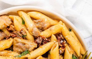 Creamy Sun-Dried Tomato Pasta with Chicken