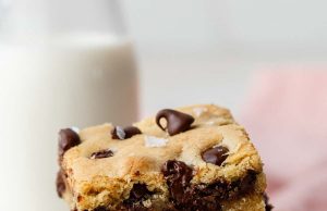Soft & Chewy Chocolate Chip Cookie Bars