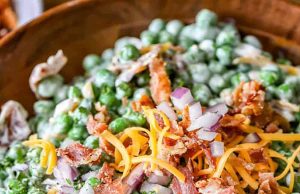 Pea Salad – Habiskan dengan uang