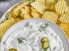 4 Bahan Dill Pickle Dip