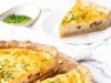Bacon and Cheese Quiche with Buttery Crust