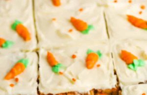 Kue Wortel – Habiskan dengan uang