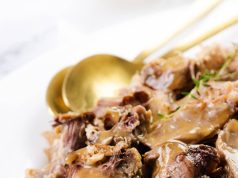 Slow Cooked Overnight Leg of Lamb