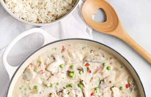 Chicken A La King – Habiskan dengan uang