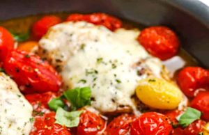 Chicken Caprese – Habiskan dengan uang