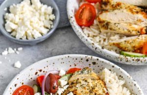 Bowl Chicken Yunani – Habiskan dengan uang